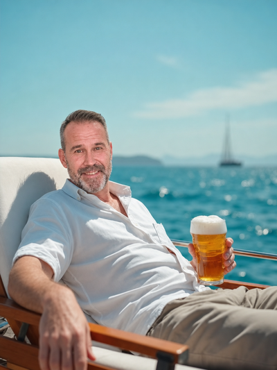 The Retired Yacht Captain male portrait