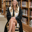The Scholarly Muse woman graduation portrait