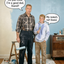 The American Gothic fatherday,family portrait
