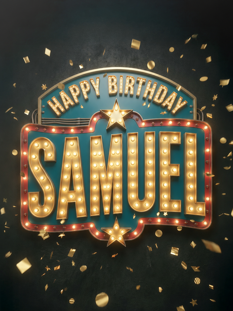 The Broadway Star Samuel portrait