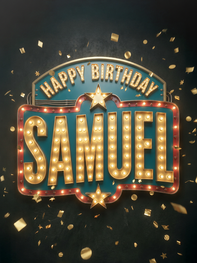 The Broadway Star Samuel portrait