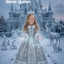The Snow Queen girl portrait