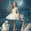 The Swan Lake Princess girl portrait