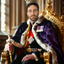 The Coronation King male portrait