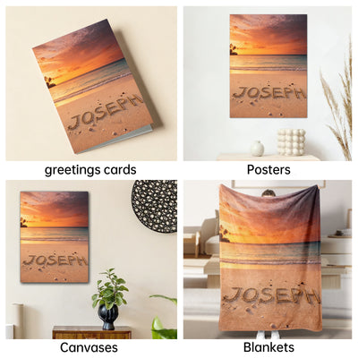 The Tropical Sunset Joseph portrait