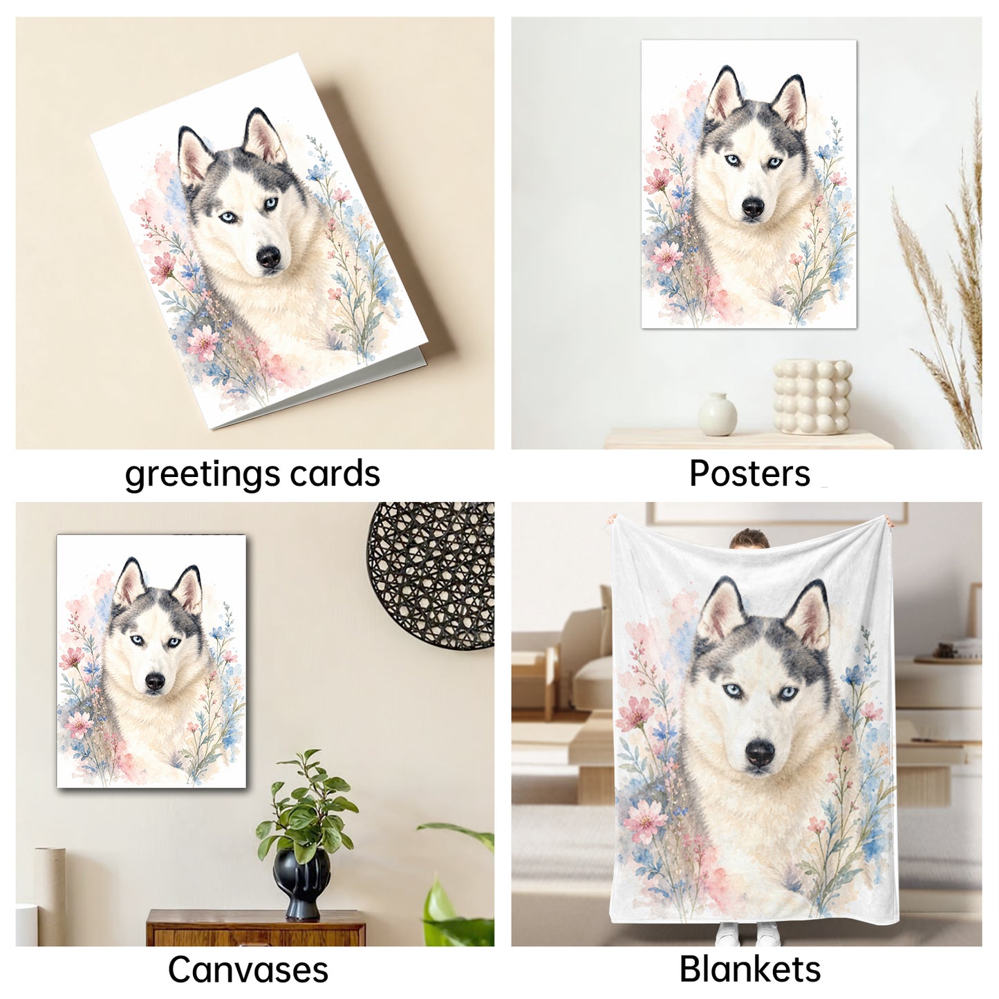 The Arctic Duchess Siberian Husky portrait