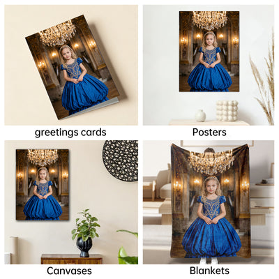 The Sapphire Princess girl portrait