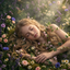 The Ophelia girl portrait
