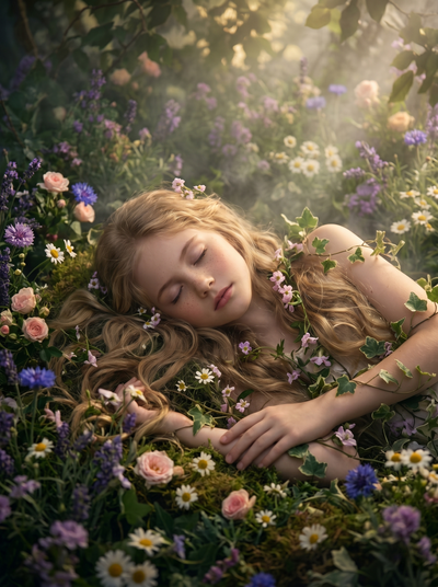 The Ophelia girl portrait