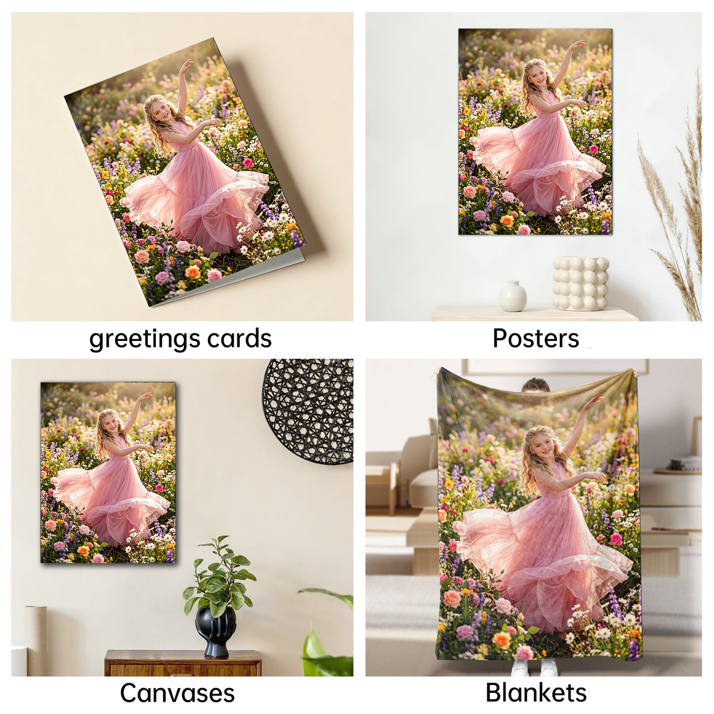 The Spring Blossom Ballerina girl portrait