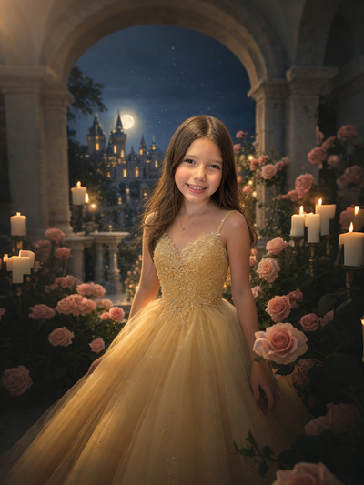 The Enchanted Princess girl portrait