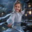 The Moonlit Sword Princess girl portrait