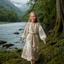 The Folk Spirit girl portrait