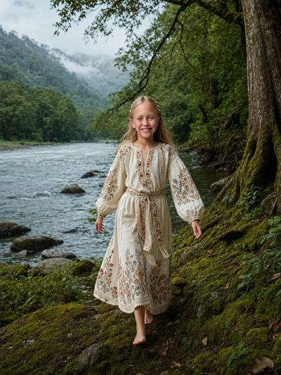 The Folk Spirit girl portrait