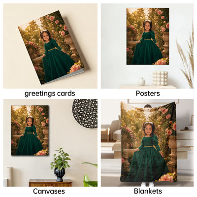 The Secret Garden Heiress girl portrait