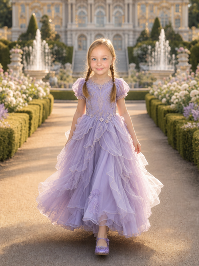 The Versailles Garden Princess girl portrait