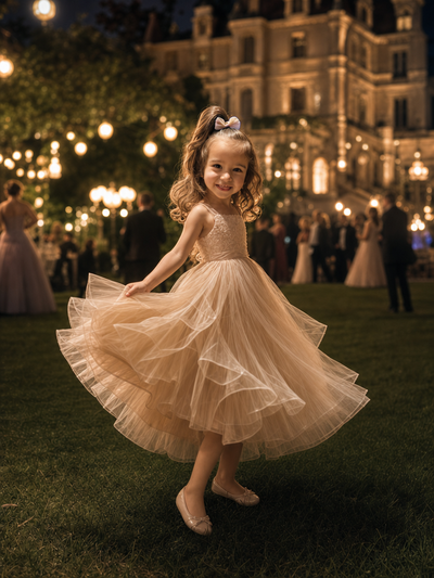 The Garden Party Princess girl portrait