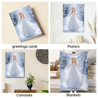 The Winter Princess girl portrait