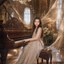 The Baroque Virtuoso girl portrait