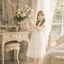The Rococo Flutist girl portrait