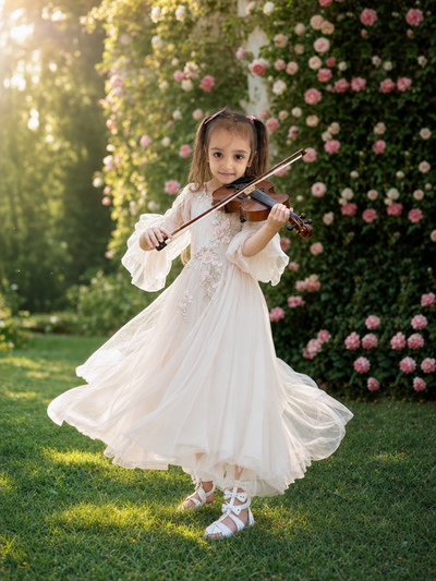 The Garden Symphony girl portrait