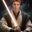 The Jedi Knight man portrait