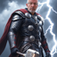 The Thunder God man portrait
