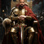 The Conqueror King male royal portrait