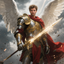 The Archangel Michael man portrait