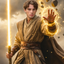 The Jedi Master male portrait