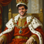 The Baroque King male royal portrait