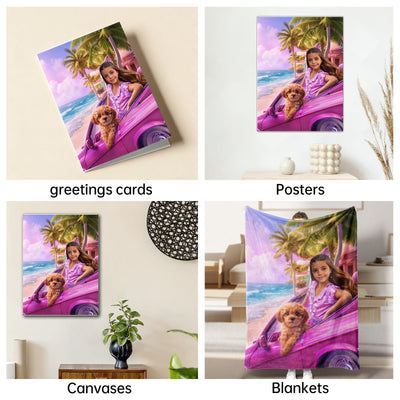 The Barbie Girl portrait