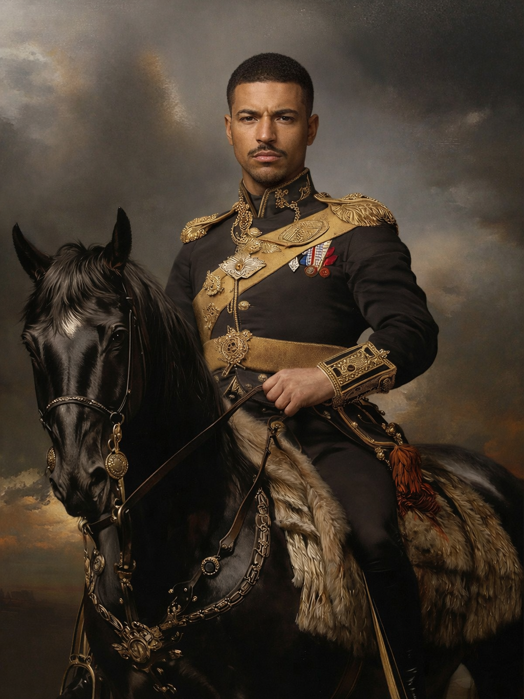 The Noble Cavalier male portrait