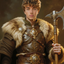 The Golden Age Warrior man portrait