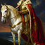 The Golden Emperor man,royal portrait