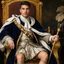 The Baroque Sovereign man,royal portrait