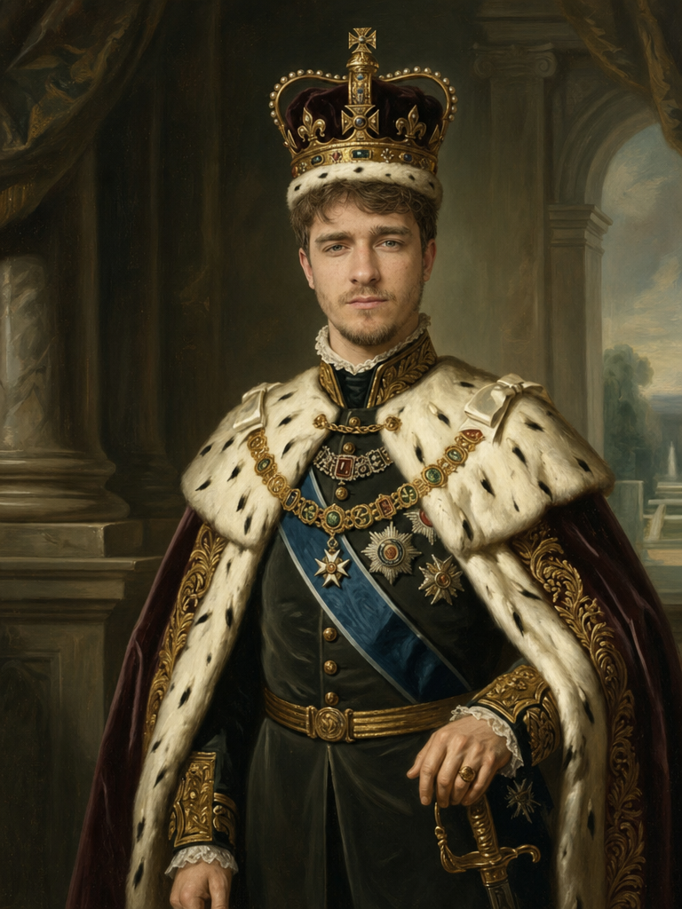 The Imperial Sovereign man royal portrait