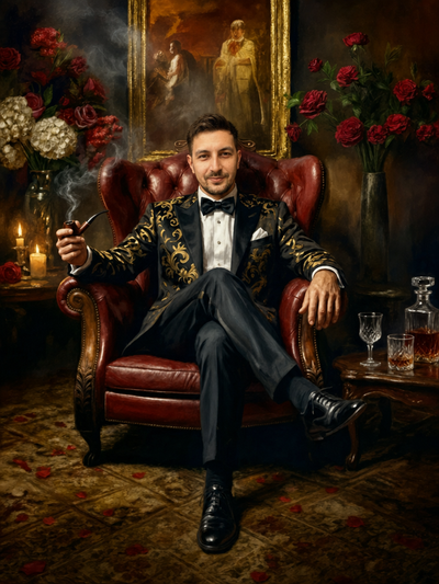 The Baroque Aristocrat man portrait