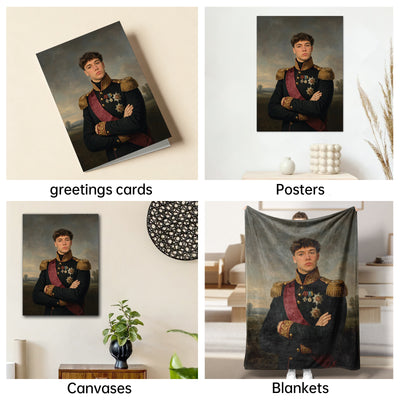 The Napoleonic General man portrait