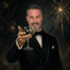 The Great Gatsby man portrait