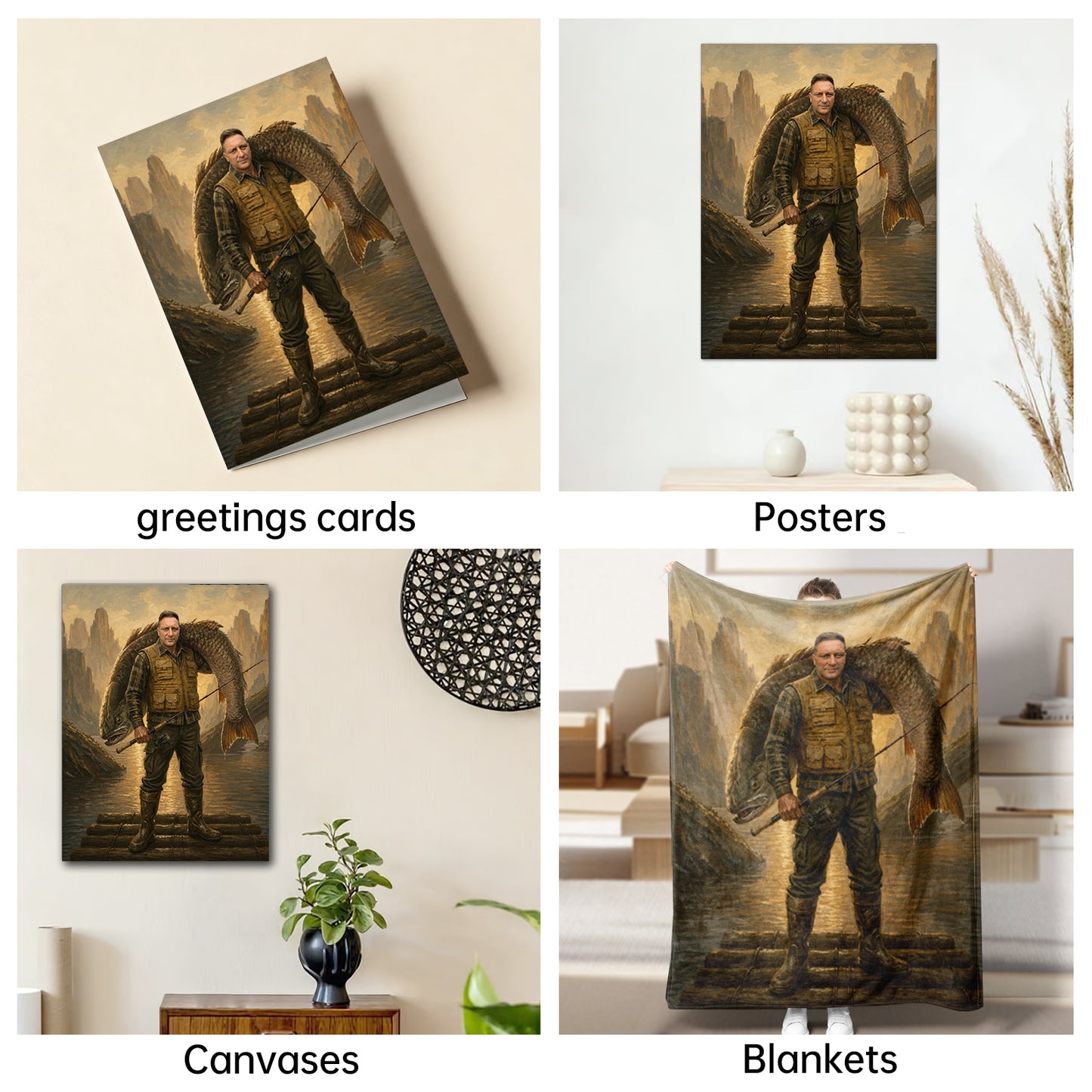 The Mythic Catch man portrait