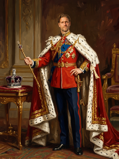 The Imperial Sovereign man,royal portrait