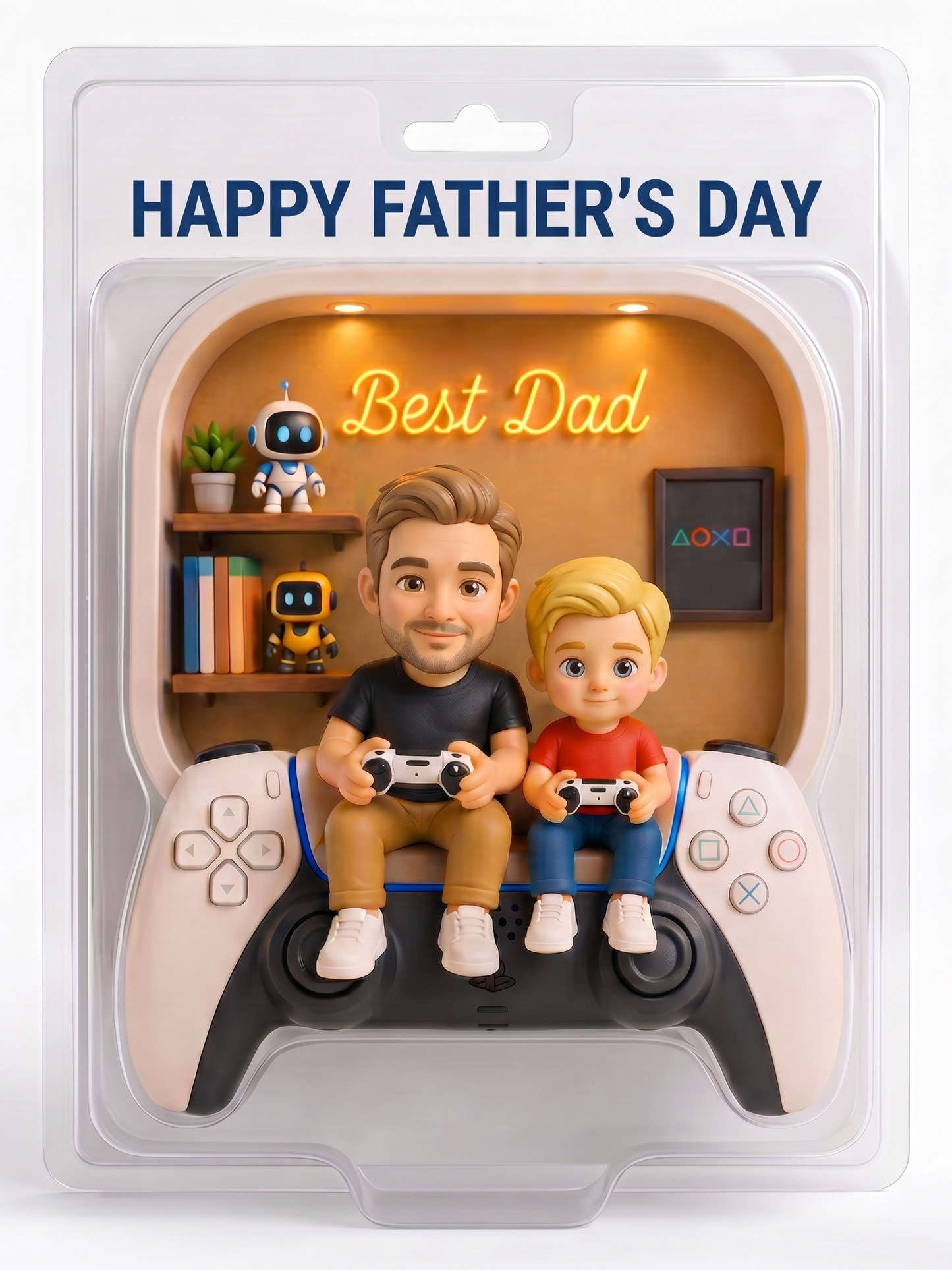 The Gaming Buddy fatherday portrait