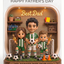 The Soccer Coach fathersday portrait