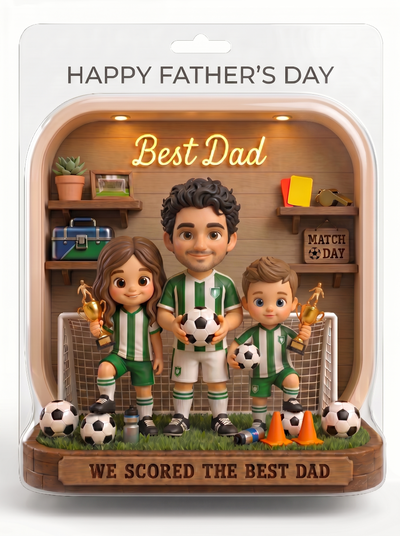 The Soccer Coach fathersday portrait