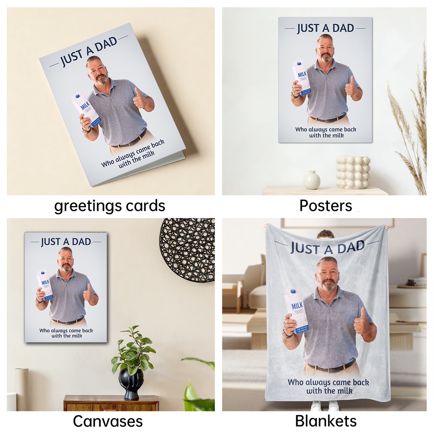 The Milkman fatherday portrait