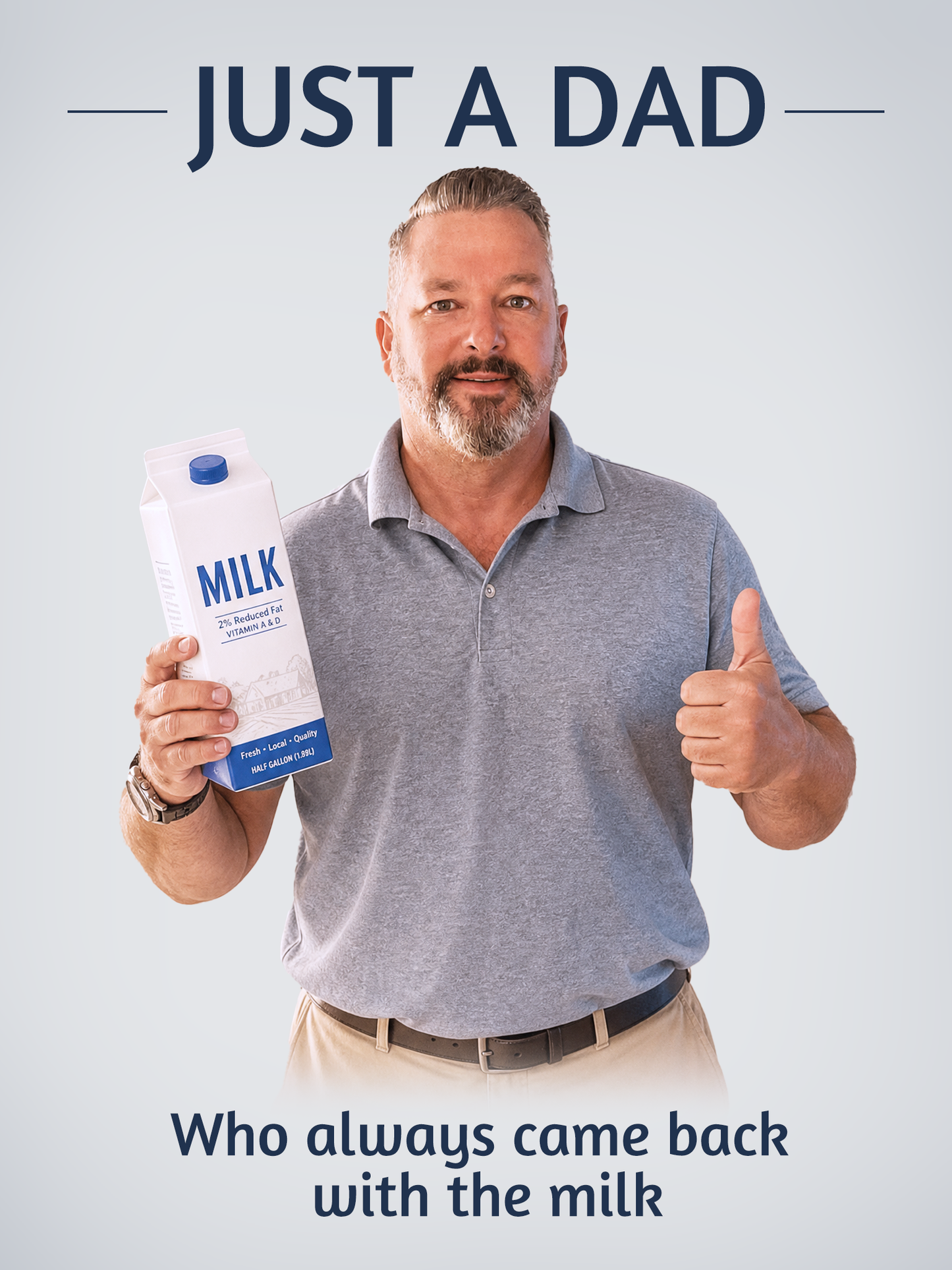 The Milkman fatherday portrait