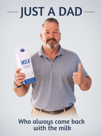 The Milkman fatherday portrait