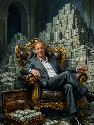 The Wealth Baron man portrait