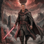 The Sith Lord man portrait
